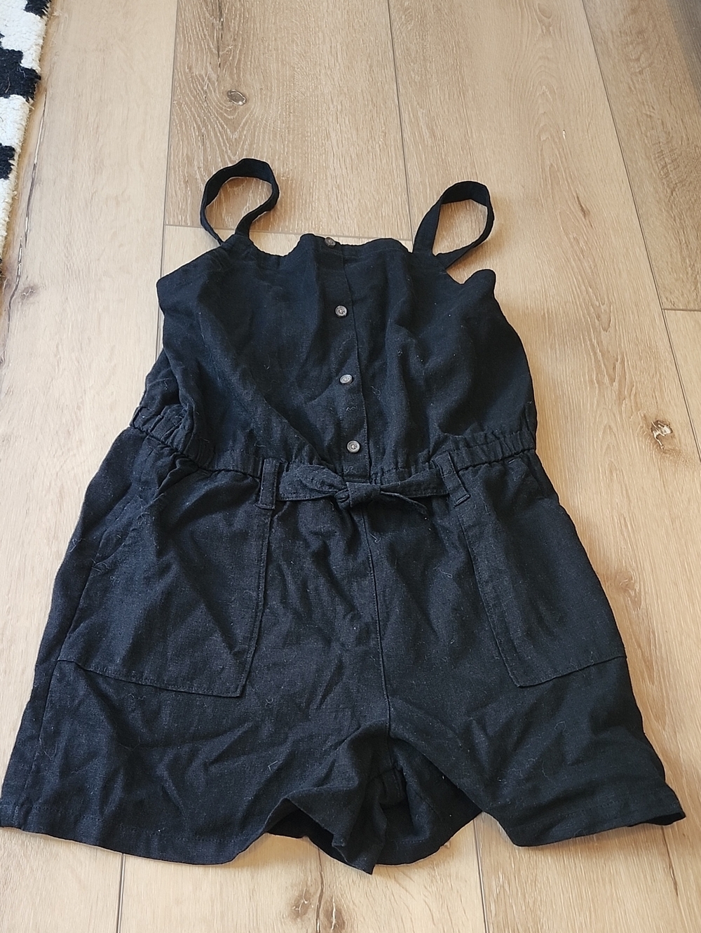 Old Navy Black Romper, Girls Xl 14/16